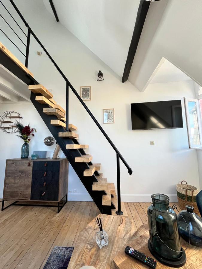 Duplex Hyper Centre - 4 Pers - Refait A Neuf Apartment Кабур Екстериор снимка