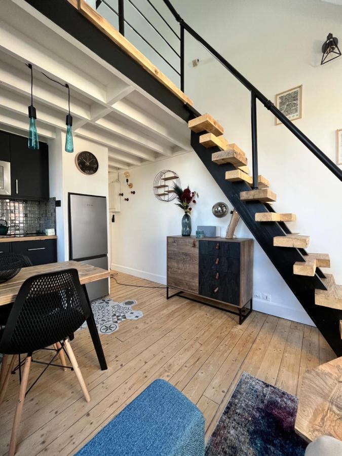Duplex Hyper Centre - 4 Pers - Refait A Neuf Apartment Кабур Екстериор снимка